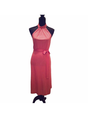 Nicole Miller Collection Women’s Pink Wrap Dress Size S